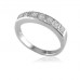 7 Stone Diamond Half Eternity Ring