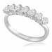 7 Stone Round Diamond Half Eternity Ring