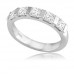 Princess Diamond Half Eternity Ring