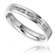 Modern Baguette Diamond Eternity Ring