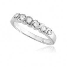 Unique Round Diamond Eternity Ring