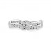 0.75ct Si/e Brilliant Cut Diamond Half Eternity Ring