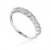 Round Diamond Half Eternity Ring Round Diamond Half Eternity Ring