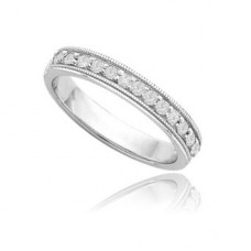 Round Diamond Pave Set Eternity Ring Round Diamond Pave Set Eternity Ring