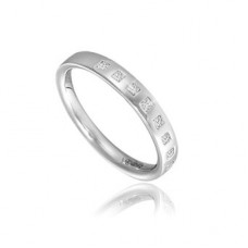 0.50ct Si2/f Princess Diamond Eternity Ring