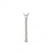 Round & Baguette Diamond Pendant