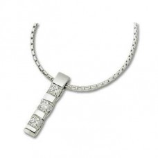 Classic Princess Diamond Trilogy Pendant