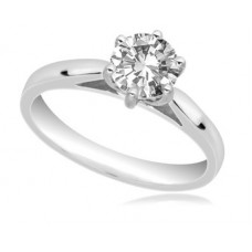 Round Diamond Engagement Ring