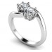 Two Stone Round Diamond Ring