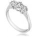 Graduated Round Diamond Trilogy Ring