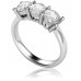 Traditional Round Diamond Trilogy Ring
