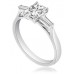 Modern Radiant & Baguette Diamond Trilogy Ring