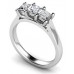 Classic Princess Diamond Trilogy Ring