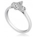 Marquise & Round Diamond Trilogy Ring