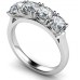 Classic Four Stone Round Diamond Eternity Ring
