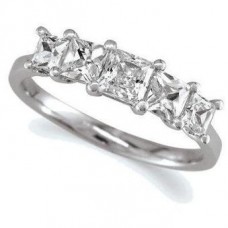 Unique Princess Diamond Eternity Ring