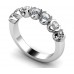 Unique Designer Round Diamond Eternity Ring