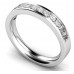 Princess Diamond Half Eternity Ring