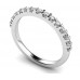 Petite Round Diamond Half Eternity Ring