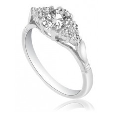 Oval Diamond Cluster Ring