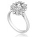 Oval Diamond Halo Ring Oval Diamond Halo Ring