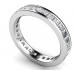1.00ct Si1/f Princess Diamond Full Eternity Ring