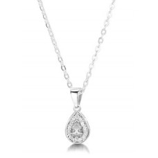 0.70ct Vs/g Pear Diamond Designer Pendant