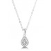 0.70ct Vs/g Pear Diamond Designer Pendant