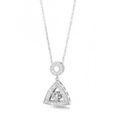 Round Diamond Designer Pendant