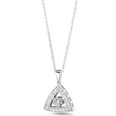 0.70ct Vs/f Round Diamond Pendant