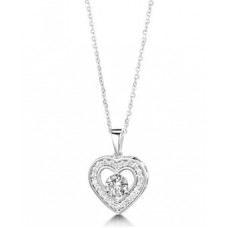 Diamond Heart Pendant