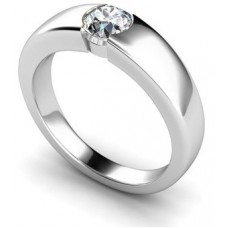 0.30ct I1/h Round Diamond Engagement Ring