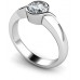 0.77ct Si1/d Round Diamond Ring