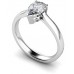 Traditional Pear Diamond Engagement Ring