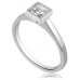 Asscher Diamond Engagement Ring