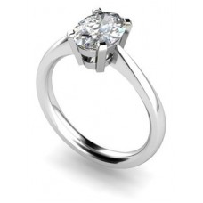 Oval Diamond Engagement Ring