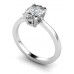 Elegant Oval Diamond Engagement Ring