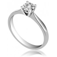 Round Diamond Engagement Ring
