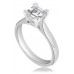 Asscher Diamond Engagement Ring
