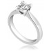 Asscher Diamond Engagement Ring
