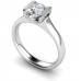 0.95ct Vs1/h Princess Diamond Solitaire Ring