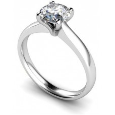 0.41ct I1/h Round Diamond Solitaire Ring