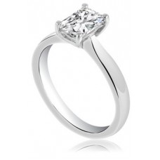 Traditional Radiant Diamond Engagement Ring