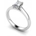 Elegant Emerald Diamond Engagement Ring