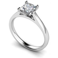 Certified  2.02ct Si2/h Princess Diamond Ring