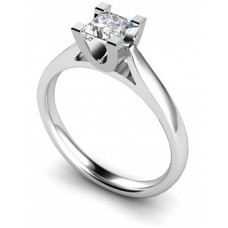 Modern Princess Diamond Engagement Ring