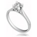 Modern Round Diamond Engagement Ring
