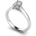Traditional Oval Diamond Engagement Ring
