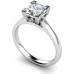 0.50ct I1/e Princess Diamond Solitaire Ring