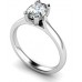 Elegant Oval Diamond Engagement Ring